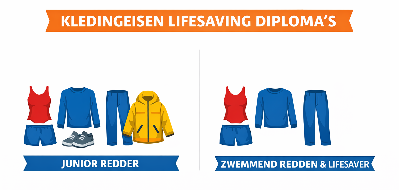 Kledingeisen lifesaving diplomas v2